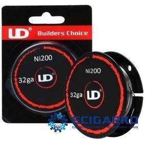 UD - odporový drát Ni200 (Nickel) - drát 10m - Průměr drátu: 0,40mm 26GA
