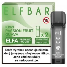 Elf Bar Elfa 2x cartridge Kiwi Passion Fruit Guava 20mg