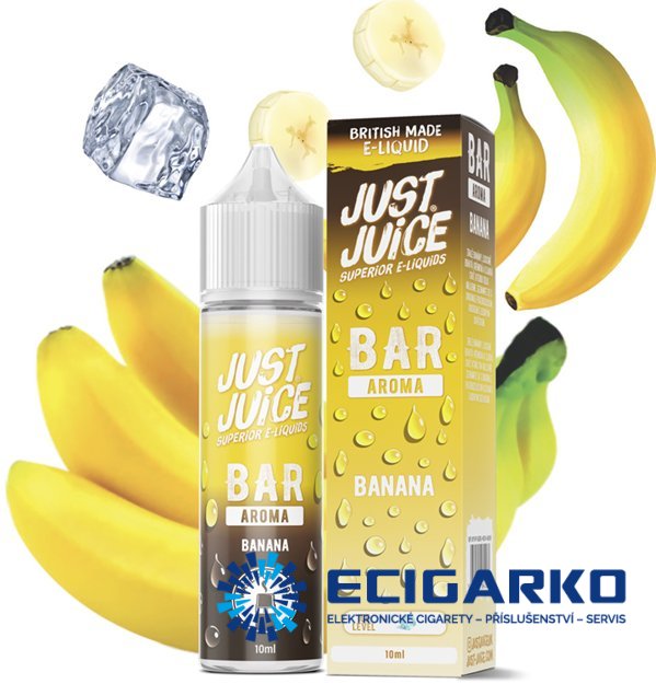 Just Juice Bar Range Shake and Vape 10/60ml Banana