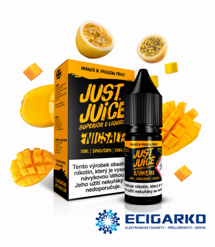 Just Juice SALT liquid Mango & Passion Fruit 10ml