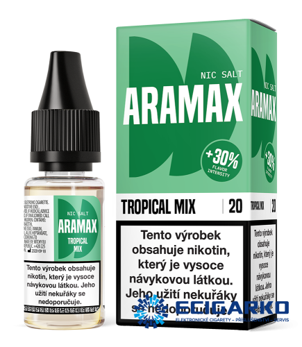 Aramax SALT Tropical Mix 10ml - Síla nikotínu: 20mg