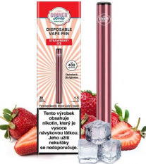 Dinner Lady Vape Pen jednorázová e-cigareta 20mg Strawberry Ice