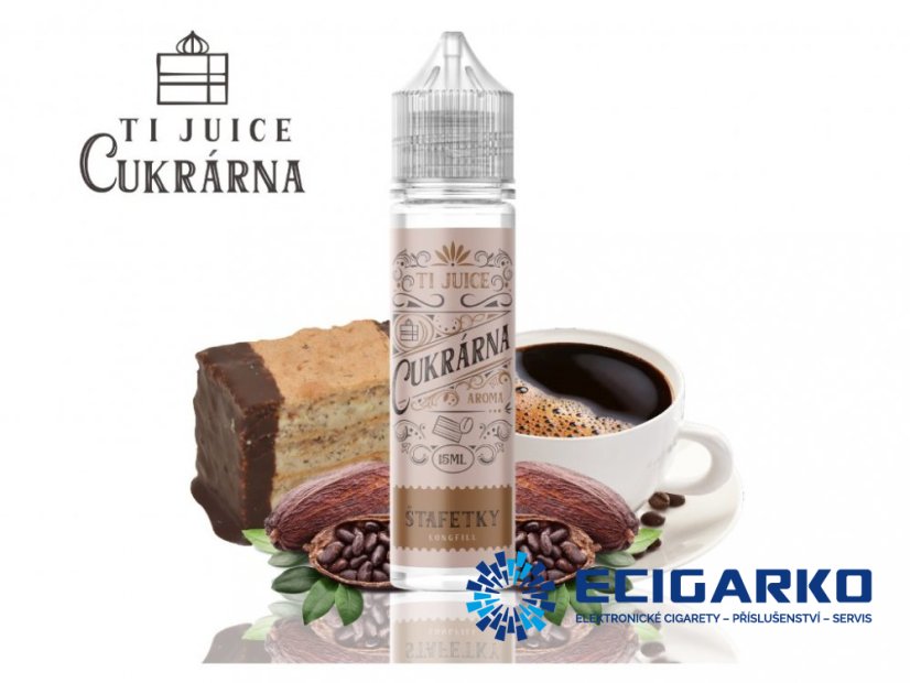 Ti Juice Cukrárna Shake and Vape 10/60ml Štafetky