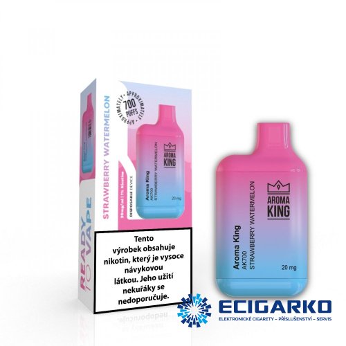 Aroma King AK Mini jednorázová e-cigareta Strawberry Watermelon 20mg