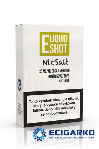 Expran E-Liquid SHOT SALT 5x10ml VPG 50/50 20mg