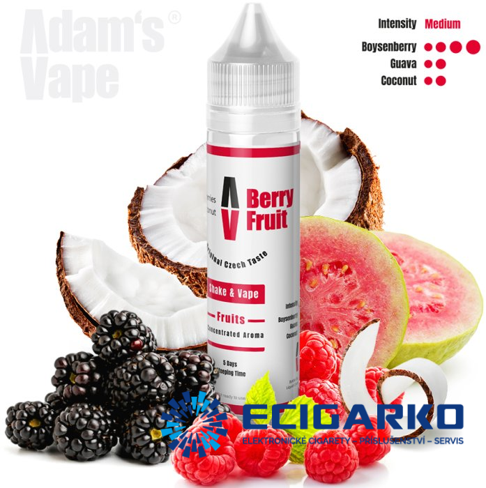 Adam's Vape Shake and Vape 10/60ml Berry Fruit