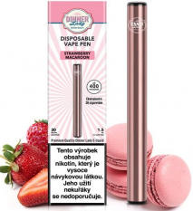 Dinner Lady Vape Pen jednorázová e-cigareta 20mg Strawberry Macaron