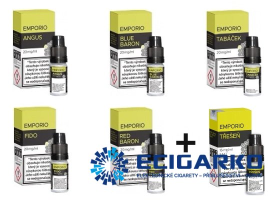 EMPORIO SALT 10ml 5+1 zdarma EMPORIO SALT 10ml 5+1 zdarma
