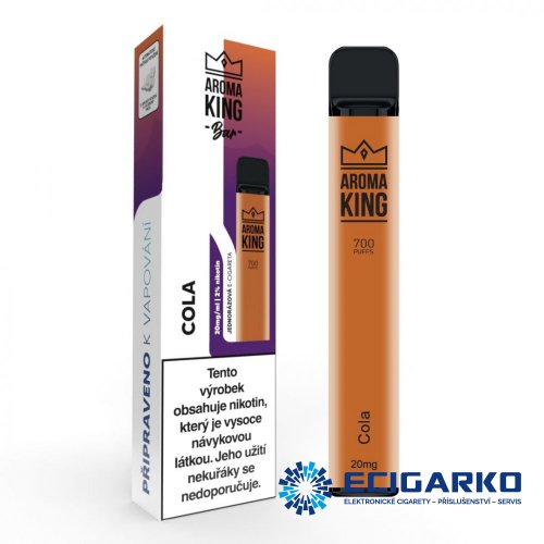 Aroma King AK Classic jednorázová e-cigareta Cola 20mg