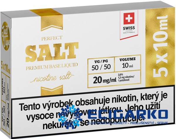 JustVape MTL Booster SALT 5x10ml VPG 50/50 20mg