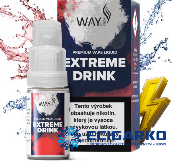 E-liquid Way to Vape Extreme Drink 10ml - Síla nikotínu: 0mg E-liquid Way to Vape Extreme Drink 10ml - Síla nikotínu: 0mg