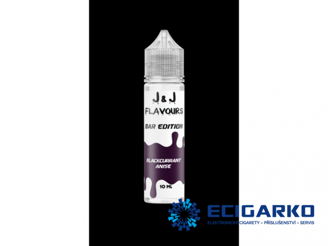 J&J Flavours Bar Edition Shake&Vape 10/60ml Blackcurrant Anise
