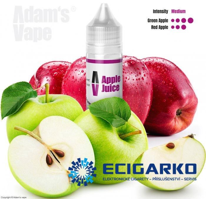 Adam's Vape Shake and Vape 10/60ml Apple Juice