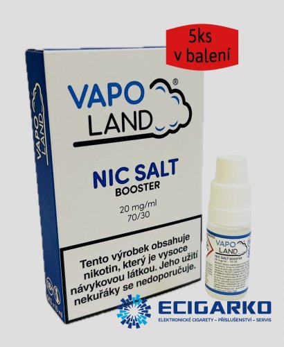 Vapoland NicSalt Booster 5x10ml VPG 30/70 20mg