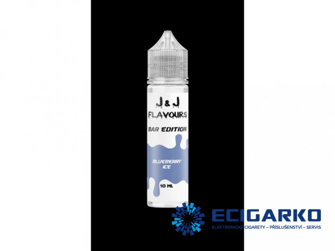 J&J Flavours Bar Edition Shake&Vape 10/60ml Blueberry Ice