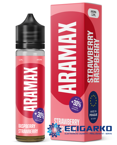 Aramax Shake and Vape 12/60ml Raspberry Strawberry