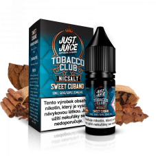 Just Juice SALT liquid Tobacco Sweet Cubano 10ml