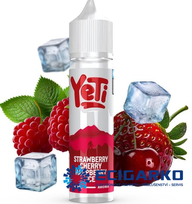 Yeti Summer Series Shake and Vape 10/60ml Strawberry Cherry Raspberry Ice