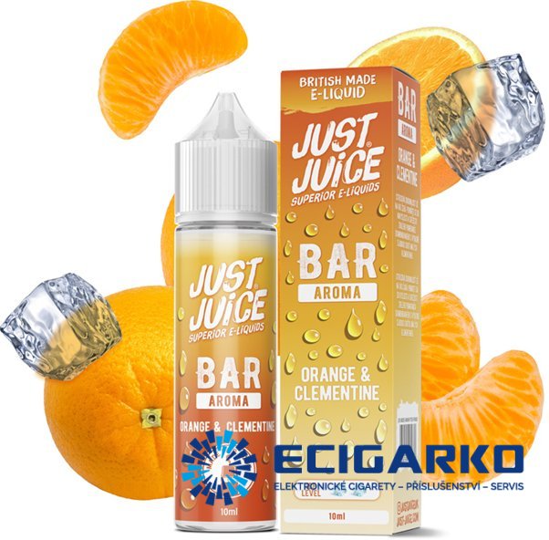 Just Juice Bar Range Shake and Vape 10/60ml Orange & Clementine