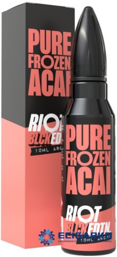 Riot Squad BLCK EDTN Shake and Vape 10/60ml Pure Frozen Acai