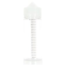 Prázdná lahvička s ryskou 120ml