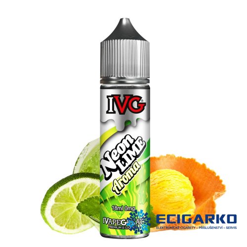 IVG Shake and Vape 18/60ml Neon Lime