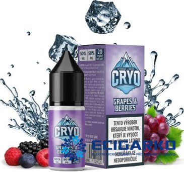 Infamous Cryo SALT Grapes and Berries 20mg 10ml Infamous Cryo SALT Grapes and Berries 20mg 10ml