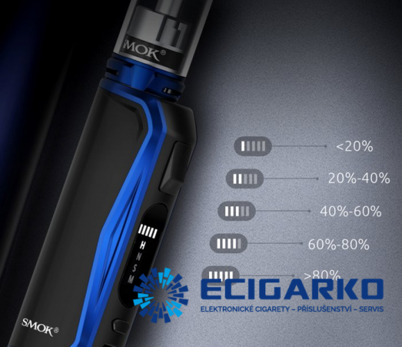 Smoktech Priv N19 Grip 1200mAh Full Kit - Barva produktu: Prism Blue Black