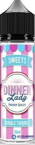 Dinner Lady Sweets Shake and Vape 10/60ml Bubble Trouble