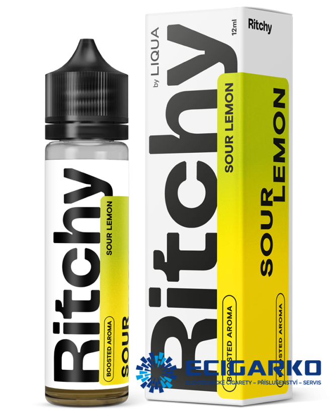 Ritchy Shake and Vape 10/60ml Sour Lemon