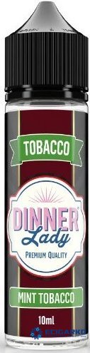 Dinner Lady Tobacco Shake and Vape 10/60ml Mint Tobacco