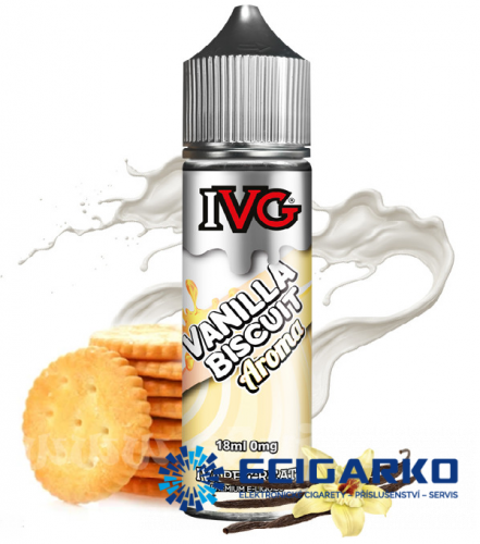IVG Shake and Vape 18/60ml Vanilla Biscuit
