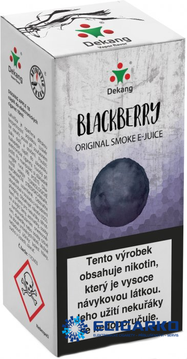 E-liquid Dekang 10ml Ostružina - Síla nikotínu: 6mg