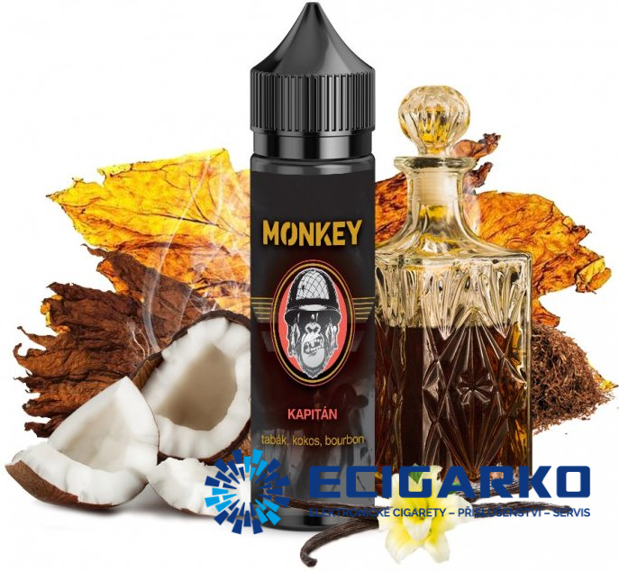 MONKEY Shake and Vape 10/60ml Kapitán