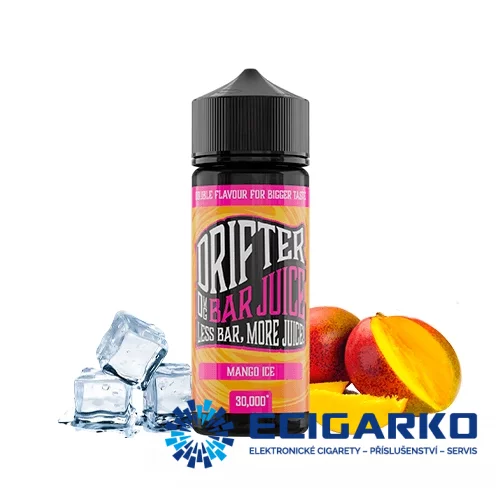 Juice Sauz Drifter Bar Shake and Vape 24/120ml Mango Ice