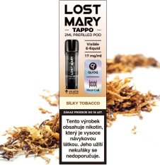 Lost Mary Tappo 1x cartridge Silky Tobacco 17mg