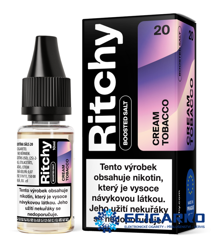 Ritchy SALT Cream Tobacco 10ml Ritchy SALT Cream Tobacco 10ml