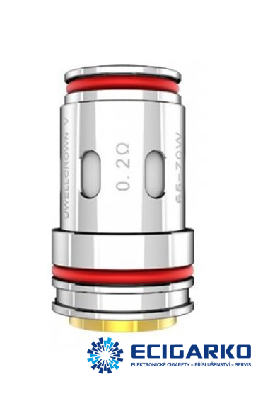 Uwell Crown 5 žhavící hlava - Ohm: 0,2Ω