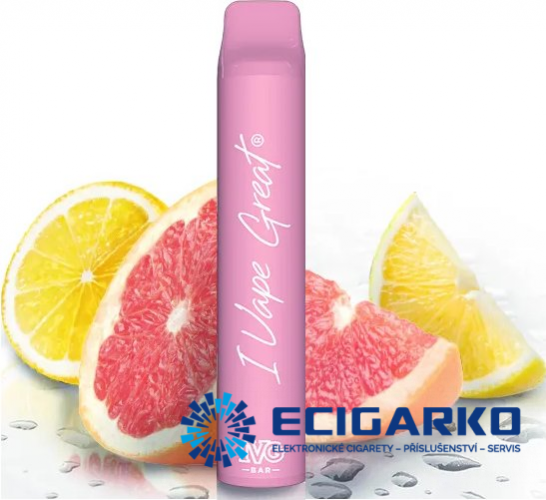 IVG Bar Plus jednorázová e-cigareta Pink Lemonade 20mg