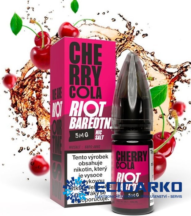 Riot BAR EDTN SALT Cherry Cola 10ml Riot BAR EDTN SALT Cherry Cola 10ml