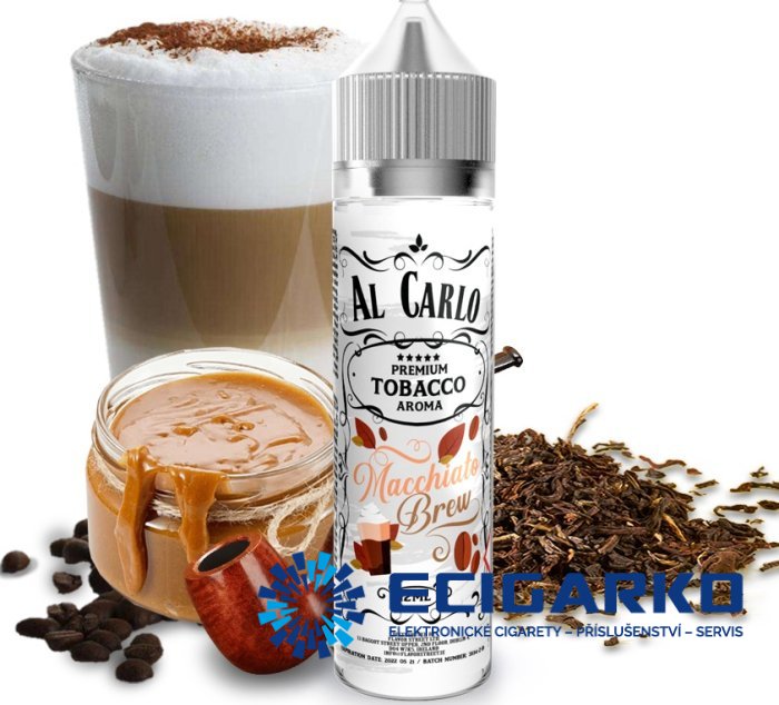Al Carlo Shake and Vape 12/60ml Macchiato Brew Al Carlo Shake and Vape 12/60ml Macchiato Brew