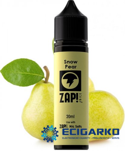 ZAP! Juice ZAP Shake and Vape 20/60ml Snow Pear