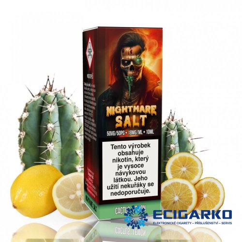 Nightmare SALT Cactus Lemon 18mg 10ml