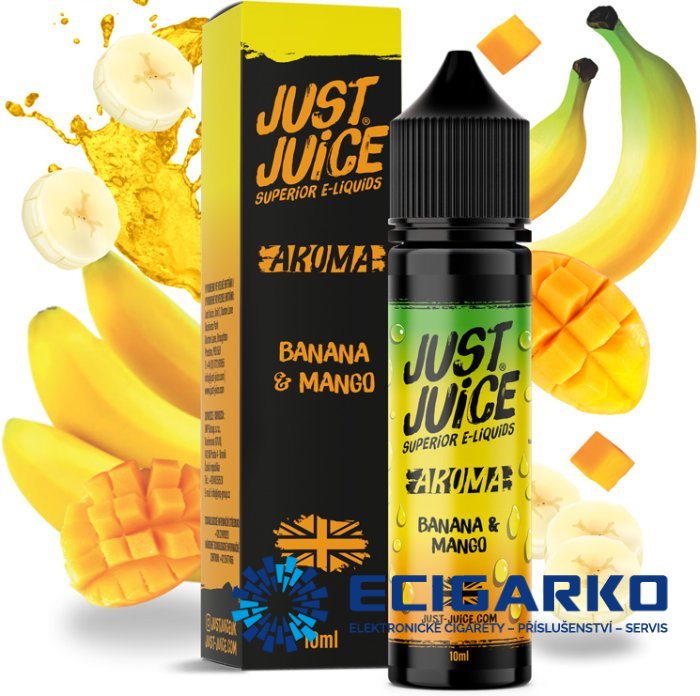 Just Juice Shake and Vape 10/60ml Banana & Mango