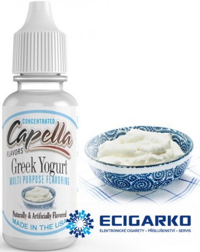 Capella Příchuť 13ml Greek yogurt (ŘECKÝ JOGURT)