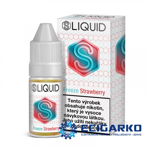 SLiquid SALT liquid 10ml Ledová jahoda (Freeze Strawberry)