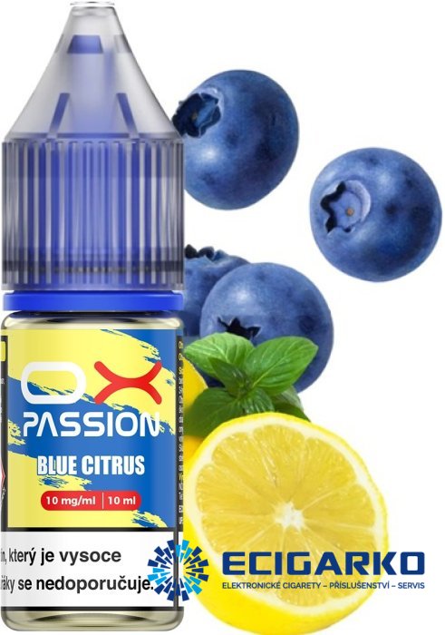 OXVA OX PASSION SALT Blue Citrus 10ml