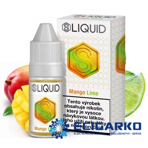 SLiquid SALT liquid 10ml Mango a limetka (Mango-Lime)