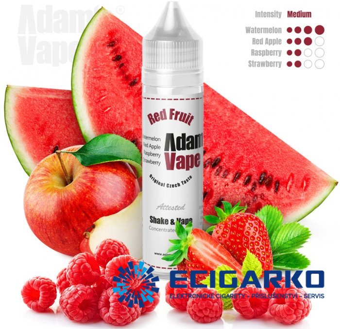 Adam's Vape Shake and Vape 10/60ml Red Fruit Adam's Vape Shake and Vape 10/60ml Red Fruit