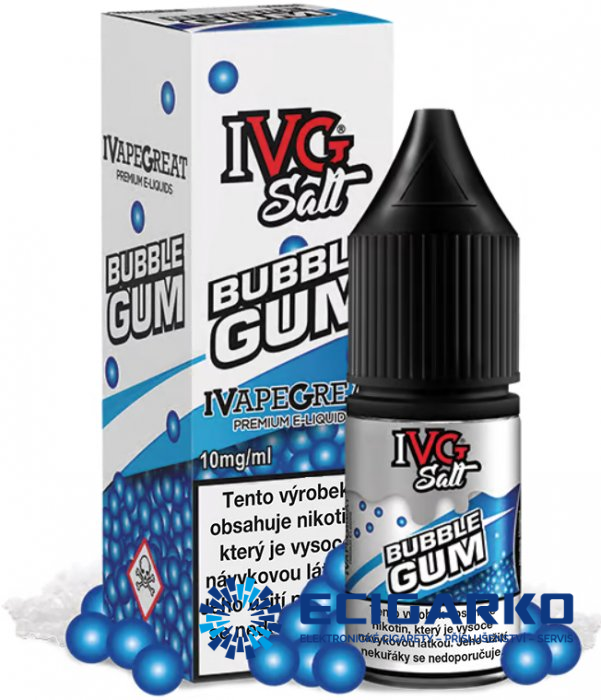 IVG SALT Bubblegum 10ml - Síla nikotínu: 10mg